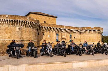 Motocykliści w Senigallia, Włochy