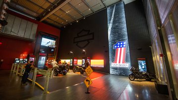 Vista de Render Harley da Experience Gallery 