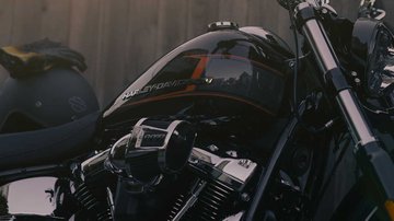 Snímek motocyklu Breakout