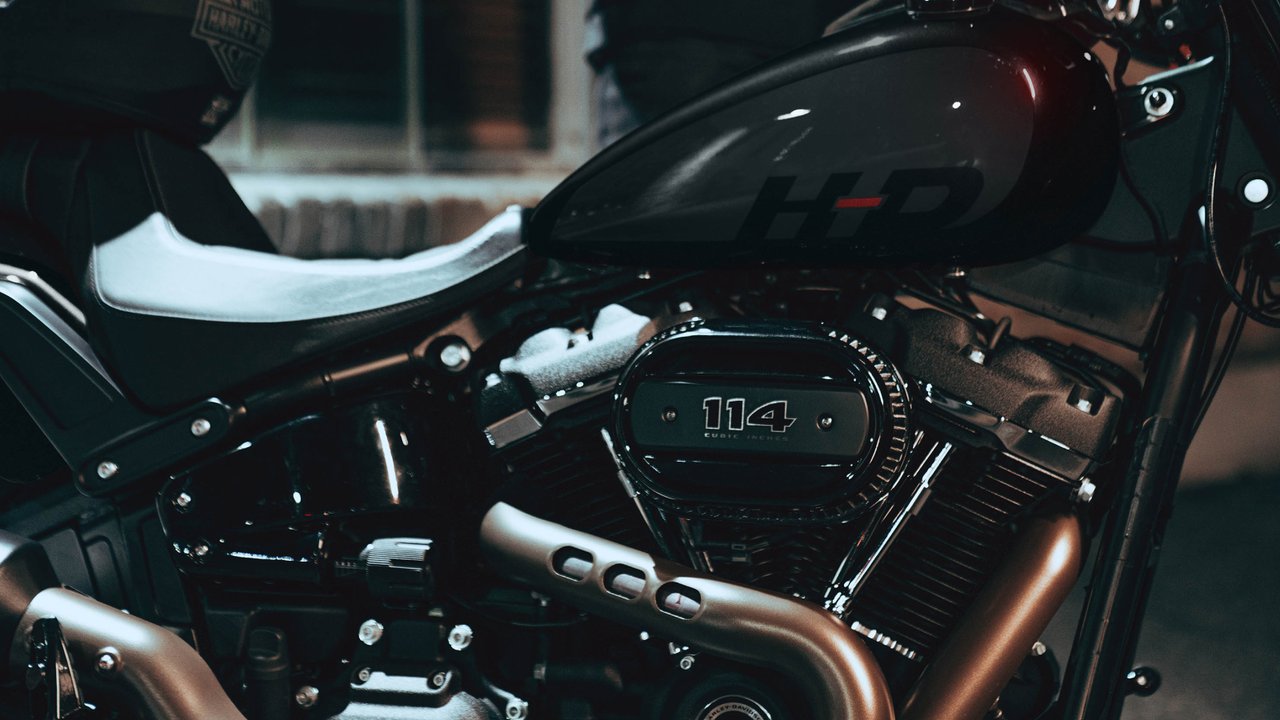 Fotografie motocyklu Fat Bob