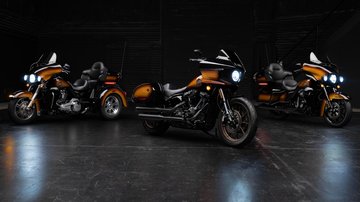 Enthusiast Koleksiyonuna özel renkteki Tri Glide Ultra motosiklet