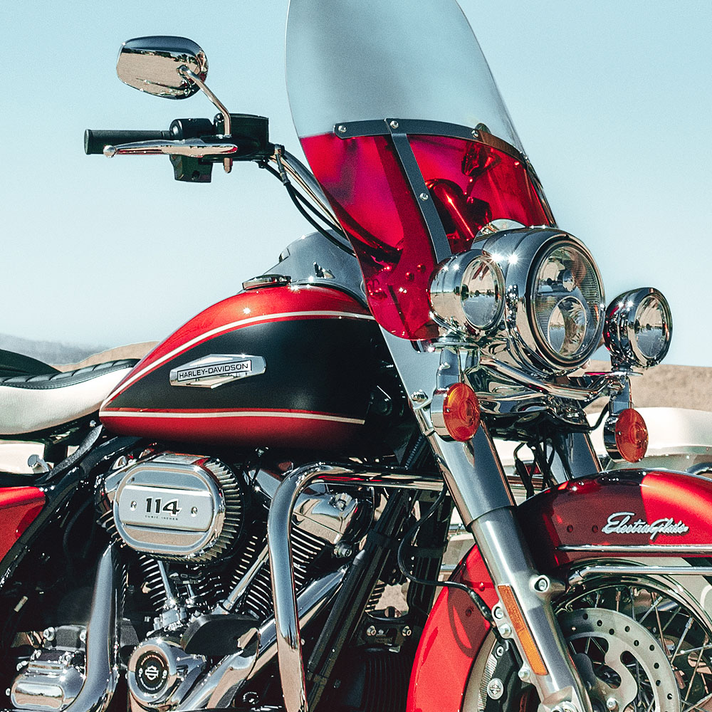 Beauty shot della collezione di motociclette Icons