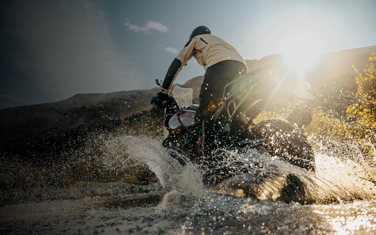 Adventure Touring motorcycle off-roading