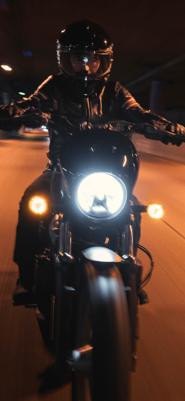 Motorrad Chopper Spiegel klein für Harley Davidson u. Custombikes