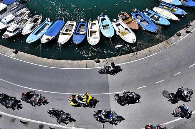 мотоциклы на побережье
