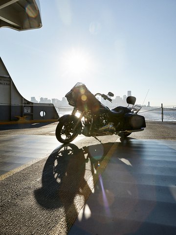 touring motorcycle shipped overseas