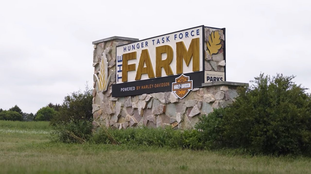 The Hunger Task Force Farm signage 