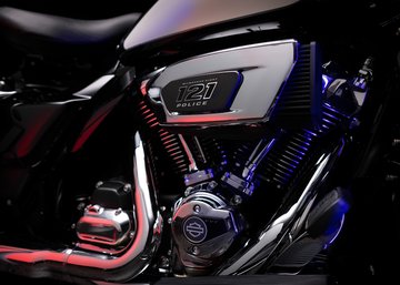 Police Road Glide engine