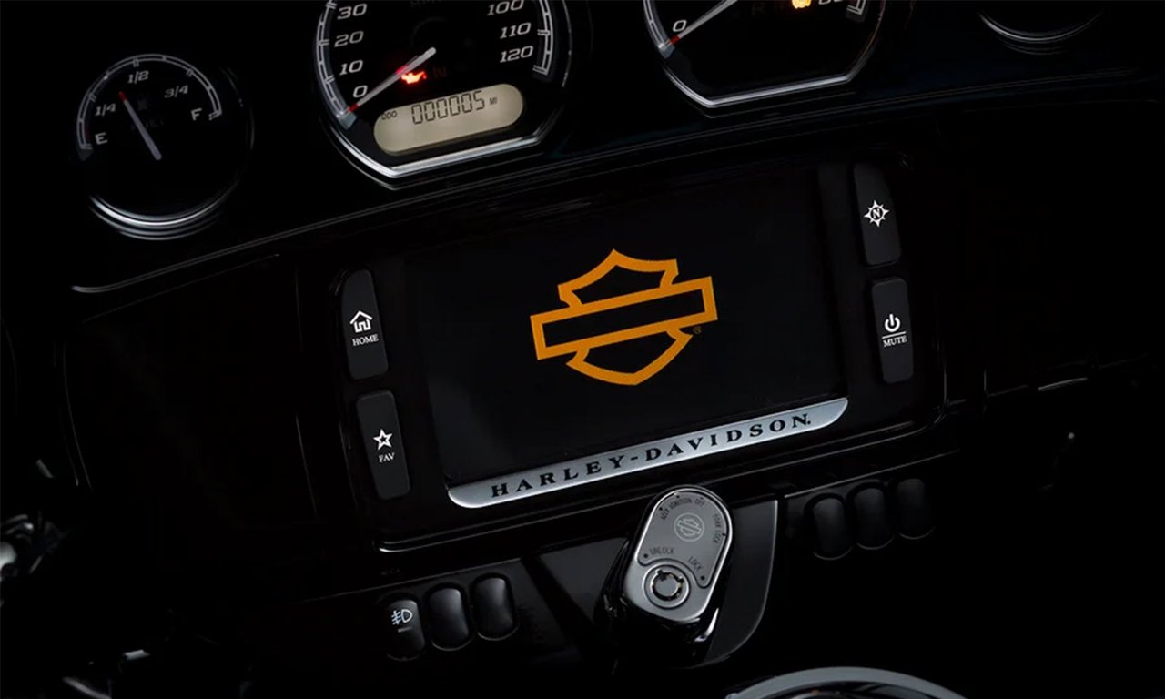 Motorcycle Infotainment screen