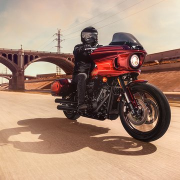 Beauty shot of Low Rider El Diablo motorcycle