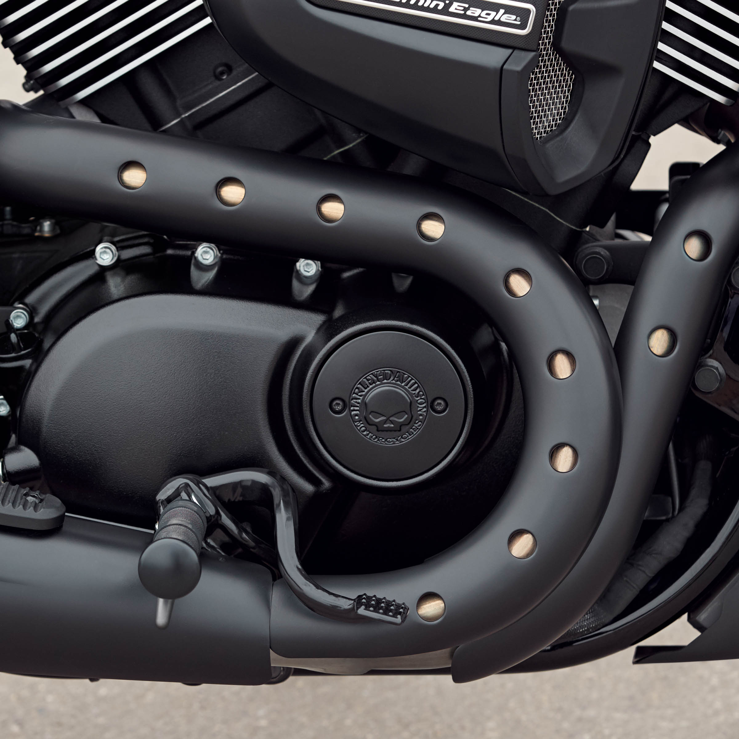 harley street rod exhaust