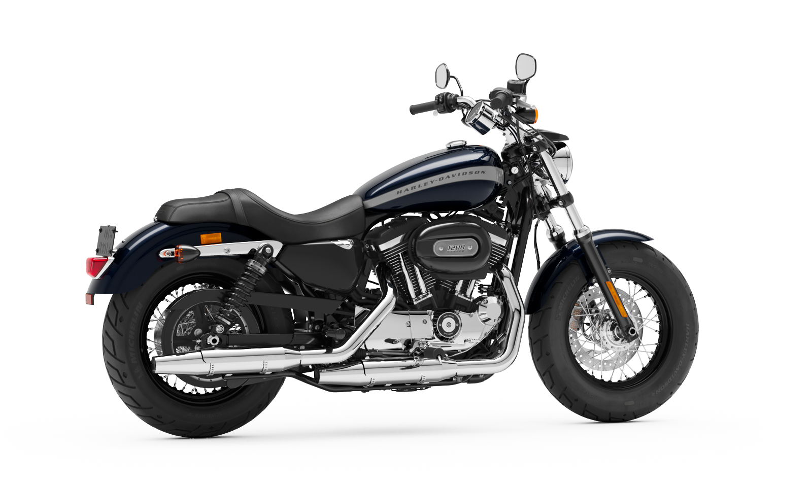 Motorrad Hebebühne XL für Harley Davidson Sportster 1200 CA Custom Blau 