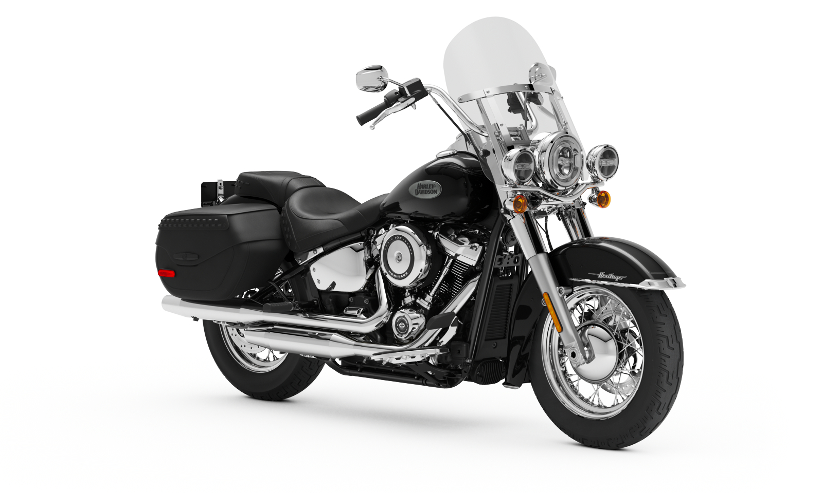 Harley Davidson Softail Classic Heritage Promotion Off62