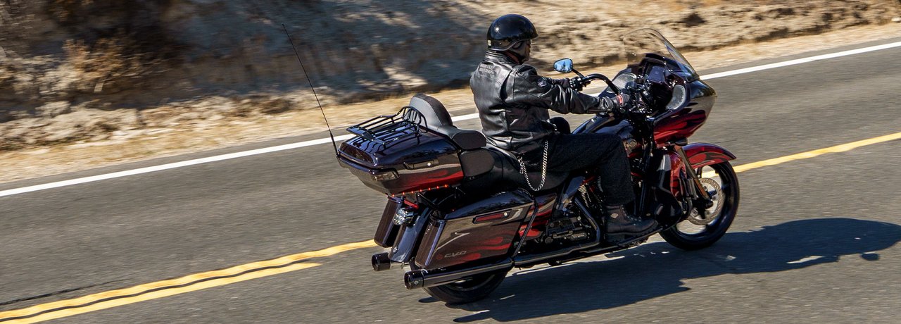 CVO Road Glide Limitedクローズアップ写真