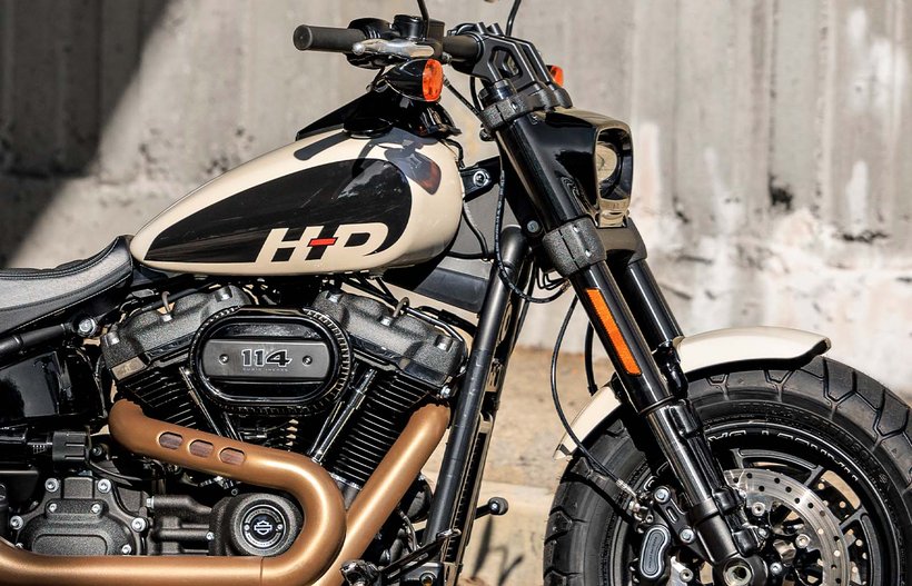 22 Fat Bob Motorcycle Harley Davidson Usa