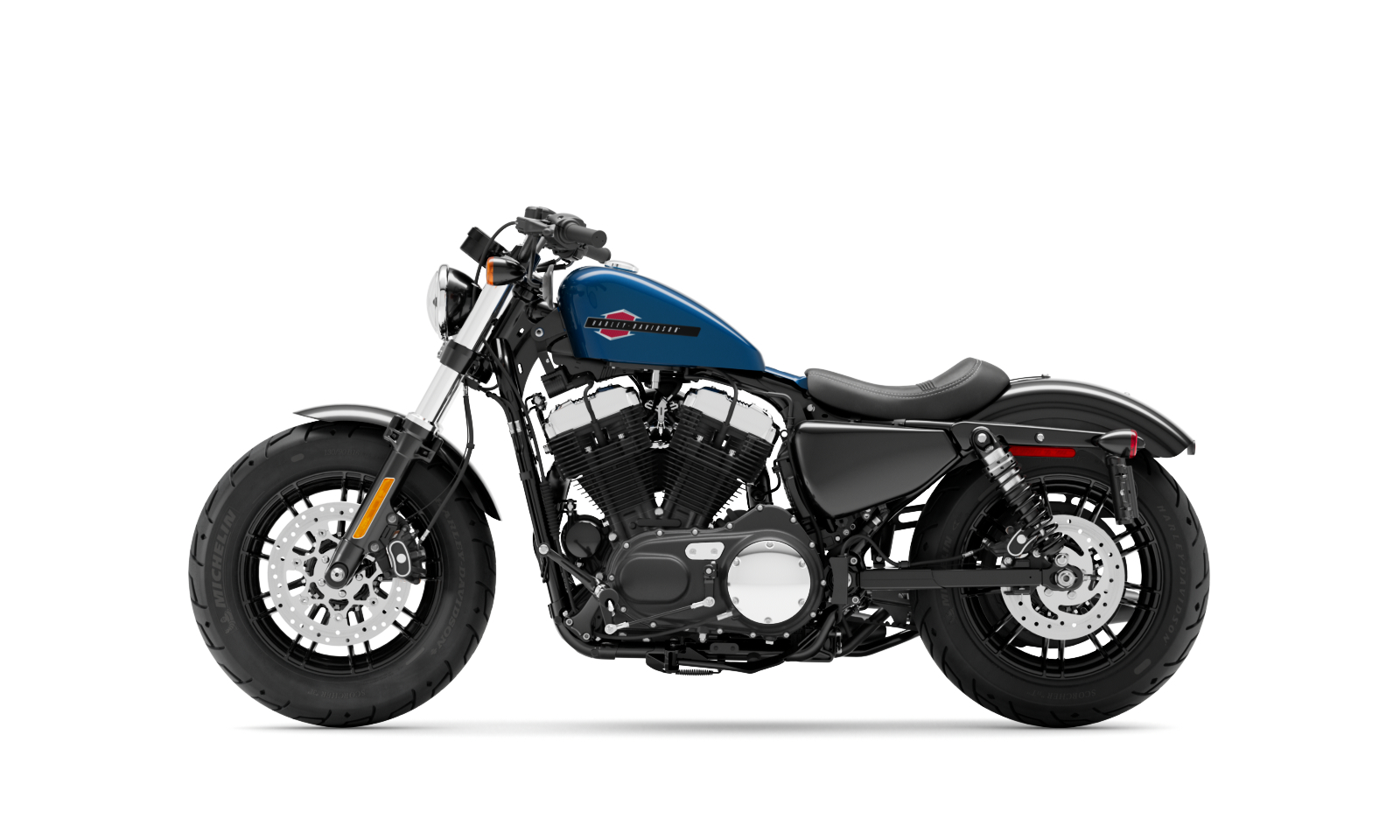 Solo Federsattel SG8 für Harley Sportster Forty-Eight 48/Seventy-Two 