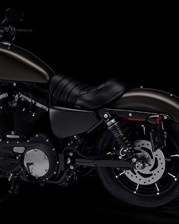2022 Iron 883 motorcycle seat and suspension