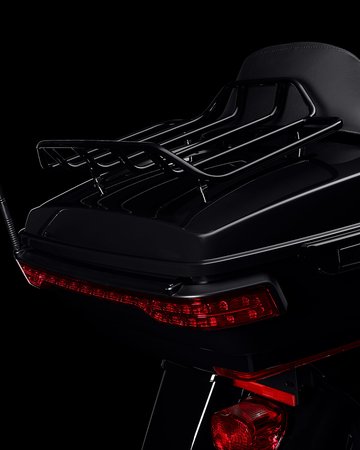 Luggage Carrier on a 2022 Road Glide Limited