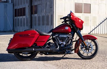 Street Glide Specialクローズアップ写真