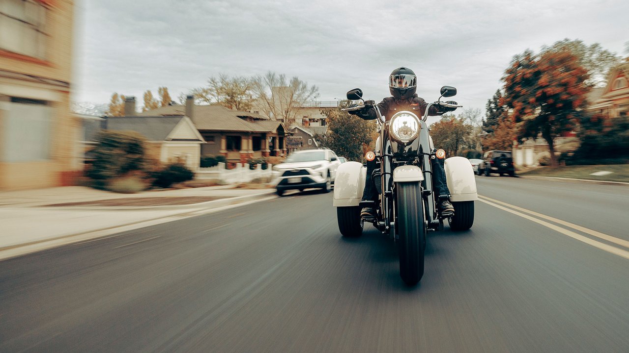 A Freewheeler motorkerékpár szépségét bemutató fénykép