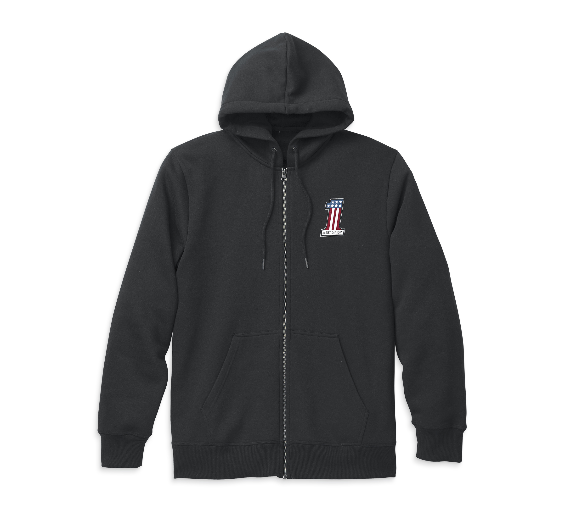 Men's #1 Race Graphic Zip Front Hoodie | Harley-Davidson USA