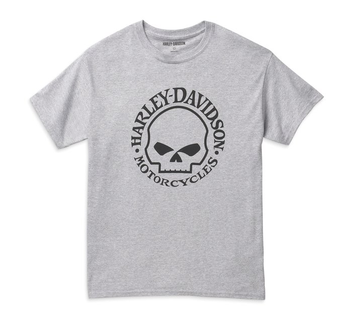 T-shirt graphique Skull pour hommes 1