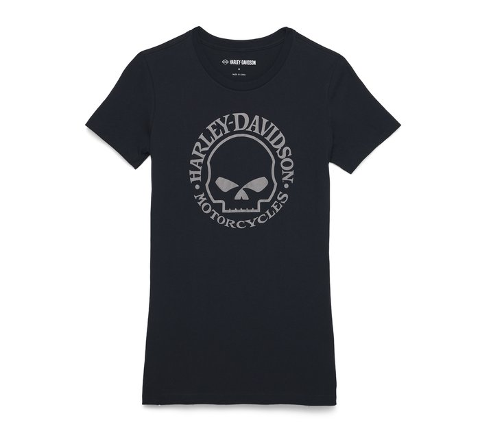 T-shirt graphique Skull pour femmes 1