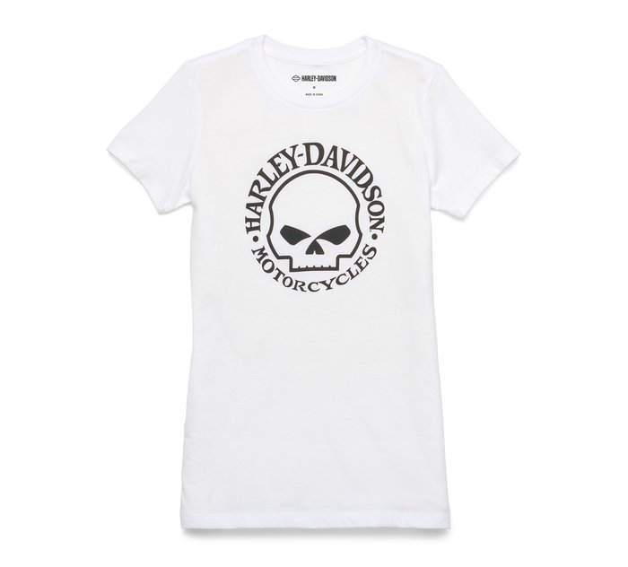 T-shirt graphique Skull pour femmes 1