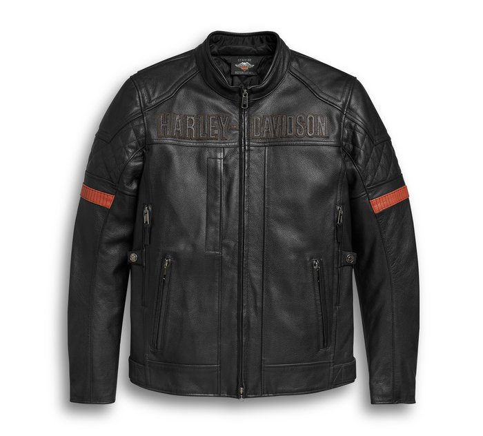 Vanocker waterdichte H-D Triple Vent jas voor mannen | Harley-Davidson NL