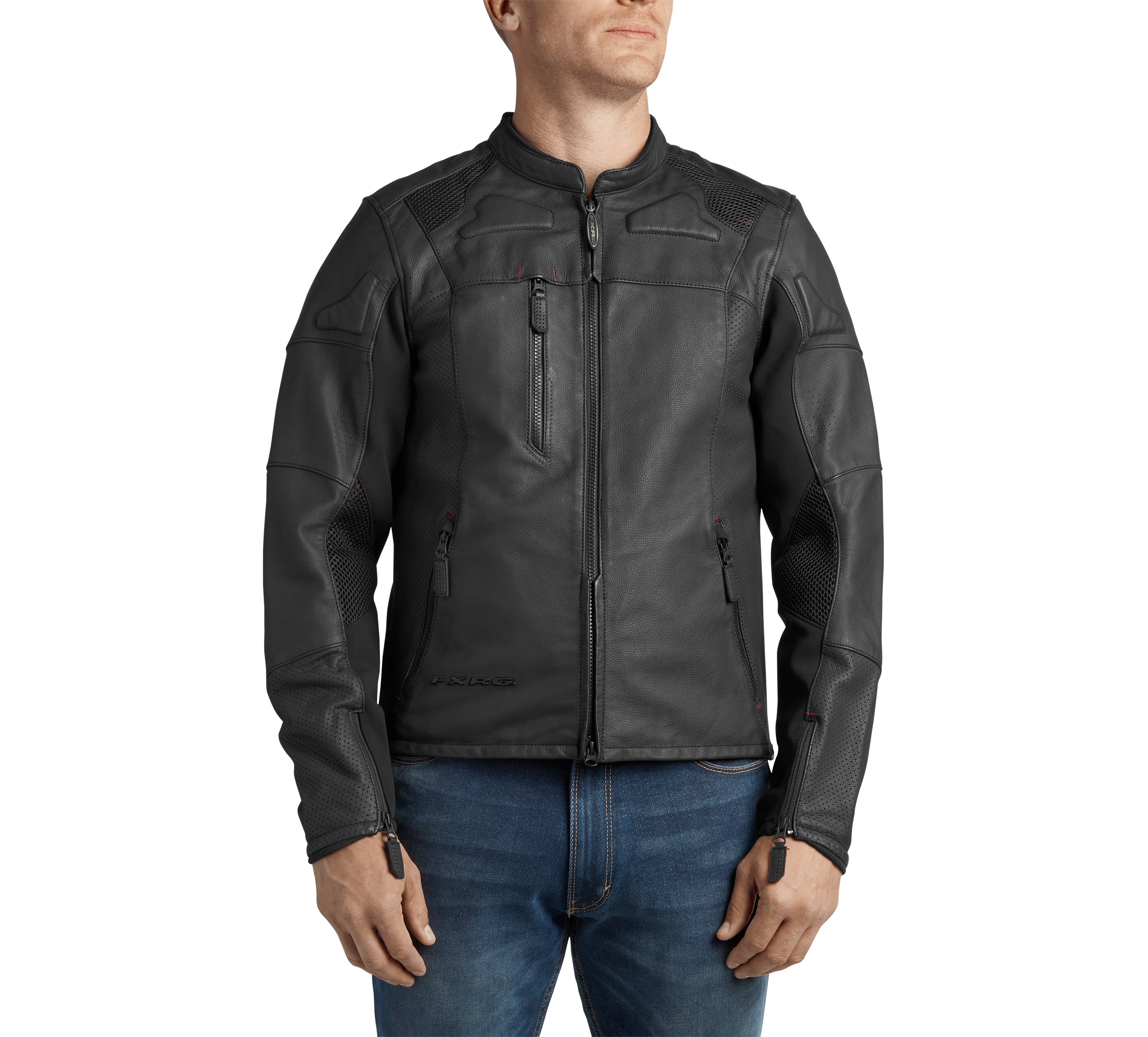 Fxrg Perforated Slim Fit Leather Jacket Fur Herren 98057 19em Harley Davidson Deutschland