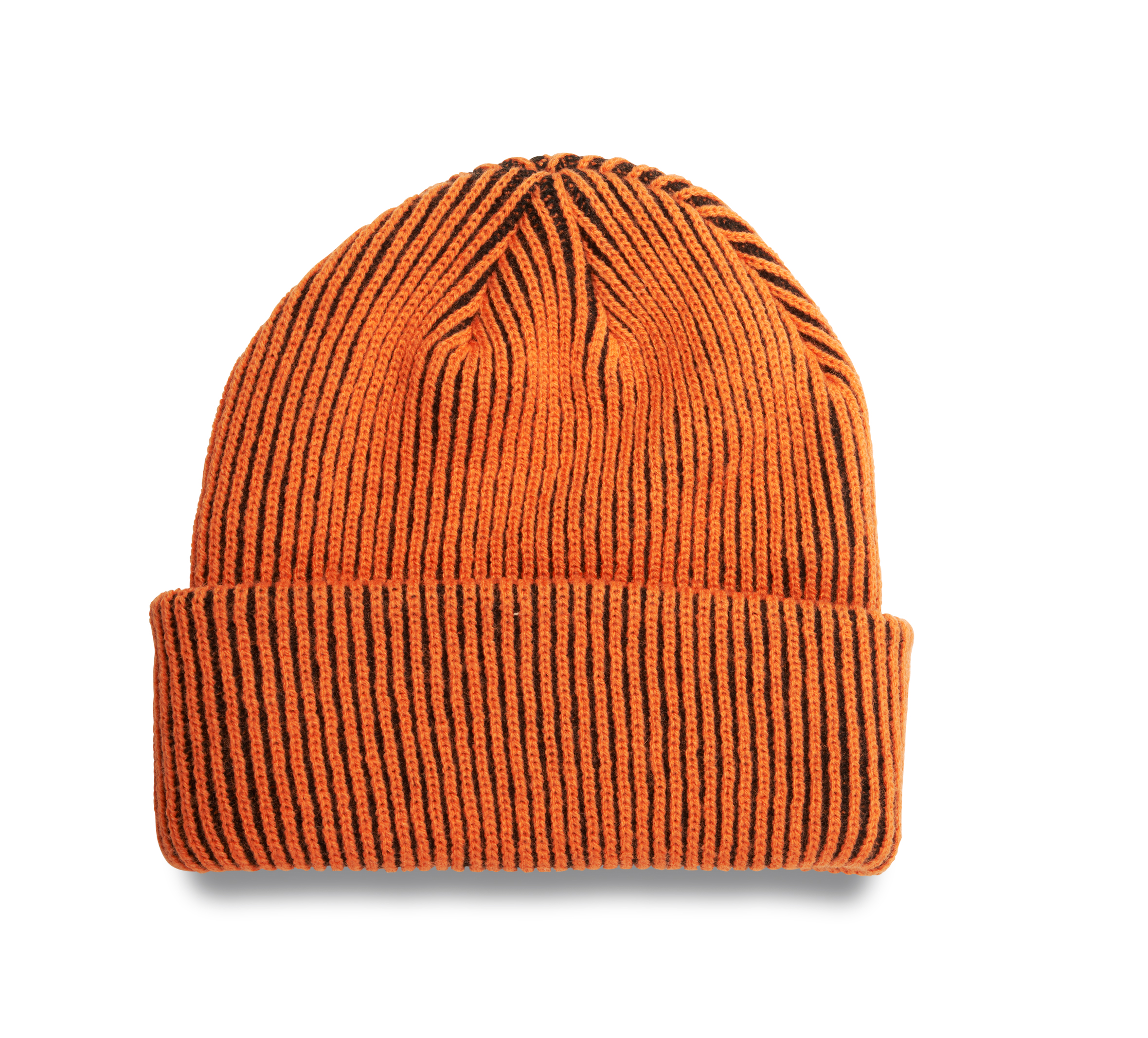Men's Bar & Shiled Turned Back Cuff Knit Cap