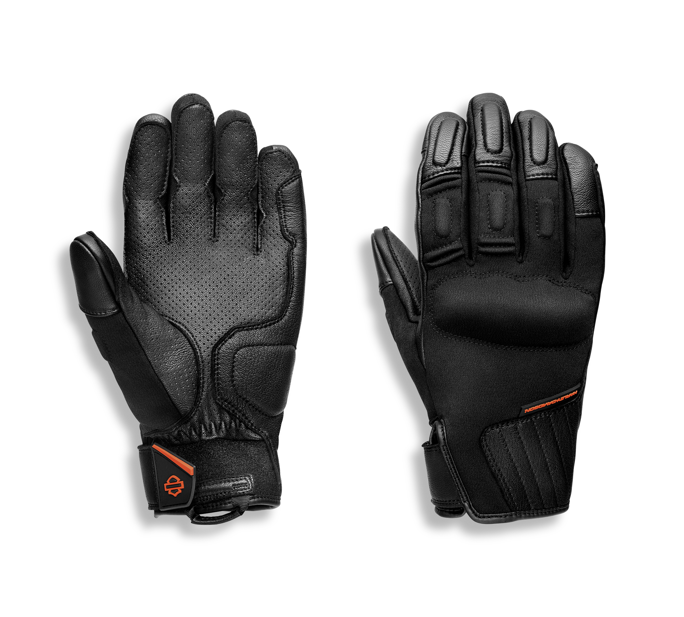 Men S H D Brawler Full Finger Glove 98102 21em Harley Davidson Europe