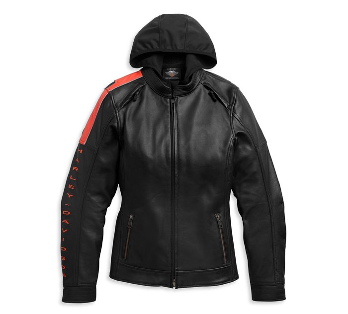 Women's HWY-100 3-in-1 Leather Jacket 1