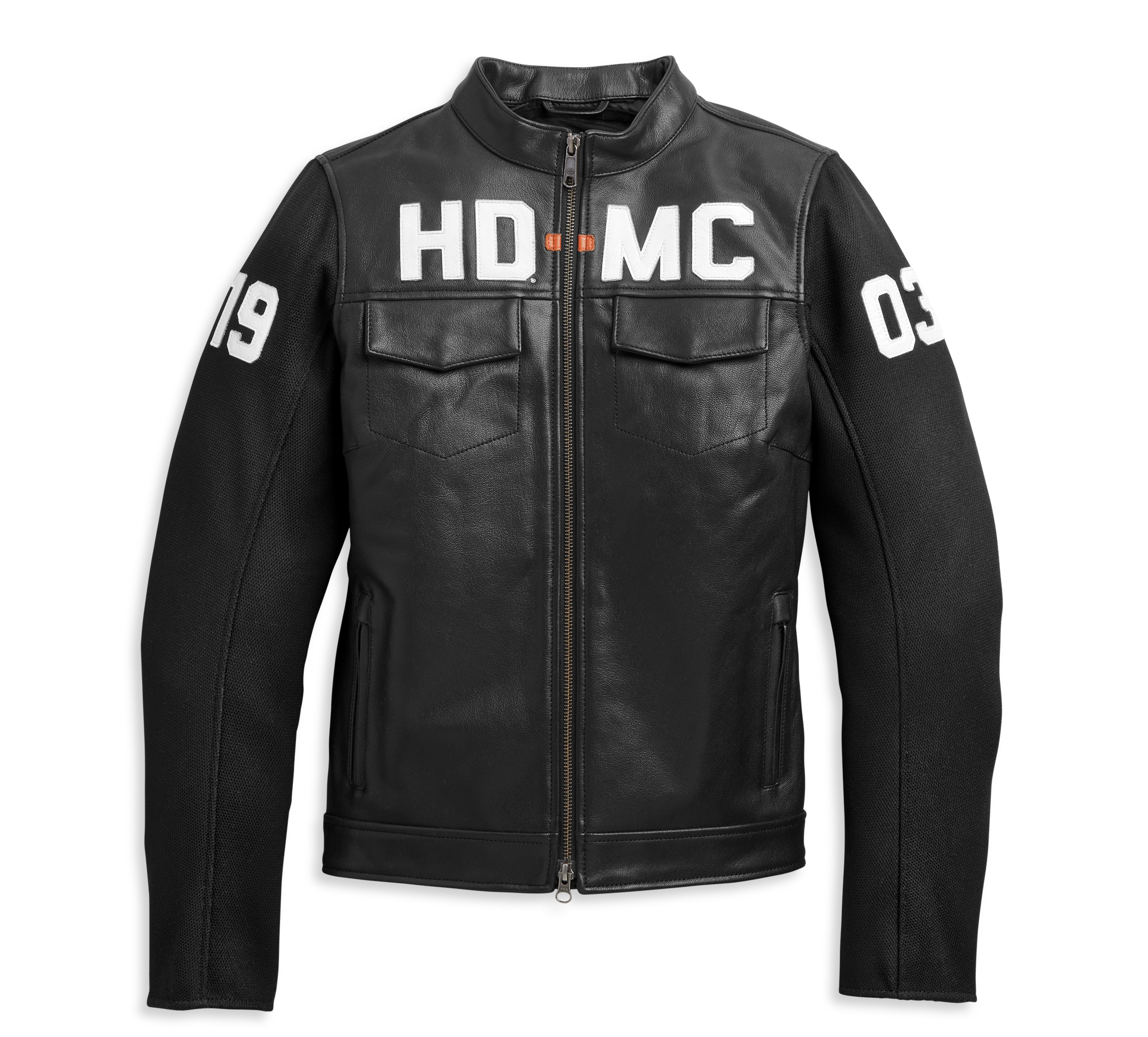 Women's HD-MC Mixed Media Bomber Jacket | Harley-Davidson CA