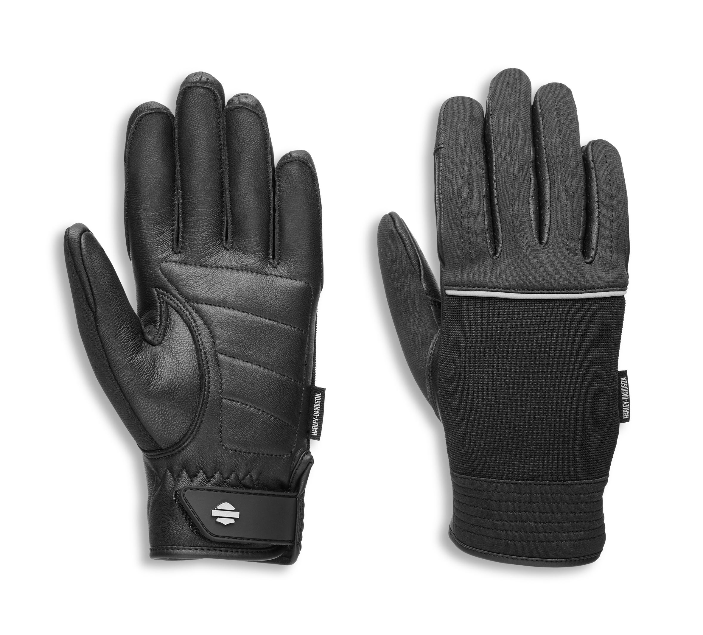 Women's Brady Full Finger Mixed Media Glove | Harley-Davidson USA