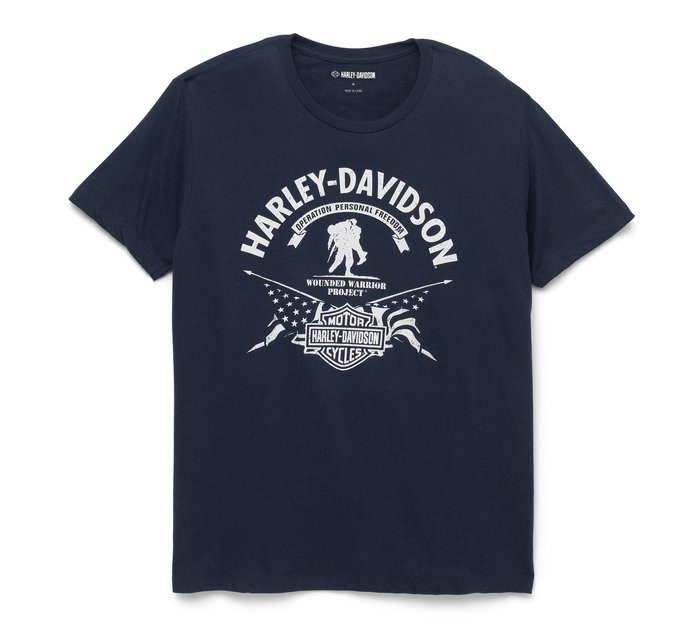 Men's Harley-Davidson® Wounded Warrior Project Stars & Stripes Tee 1