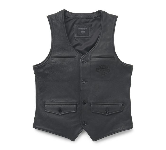 Men's Jackson Leather Vest 1