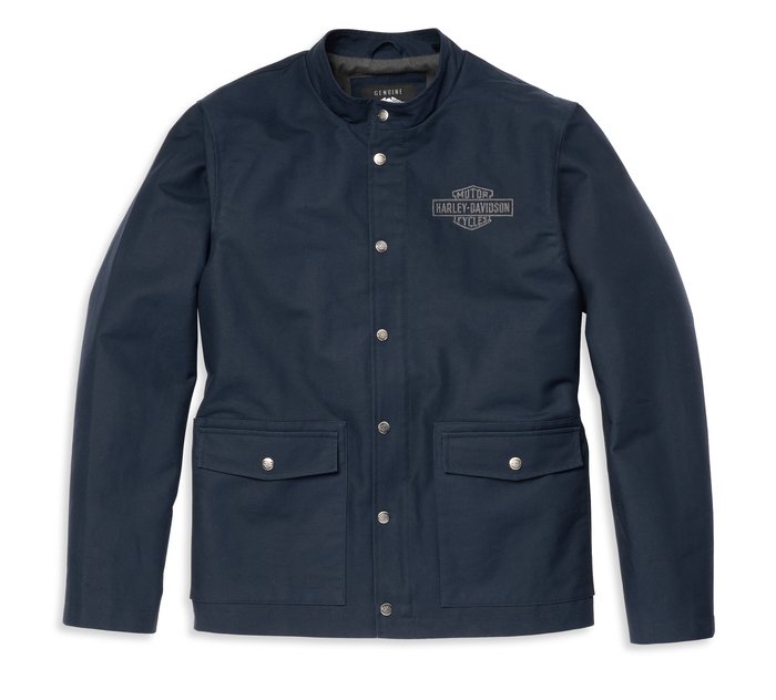 Men's Chainstitch Embroidery Twill Jacket 1