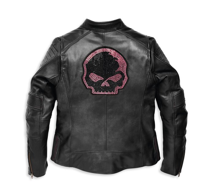 Women's Willie G Leather Jacket with Rhinestones | Harley-Davidson USA
