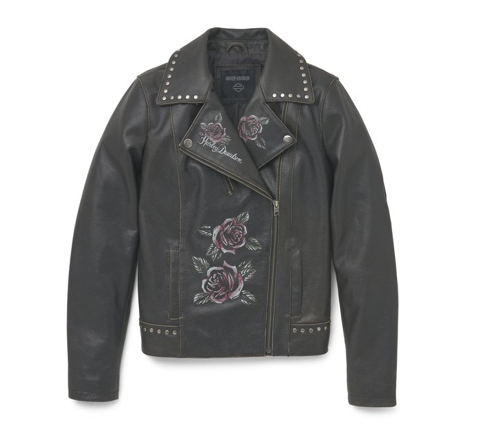 Women's Rose Hill Leather Jacket 1