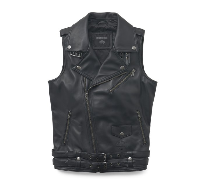 Women's Pierce Leather Vest 1