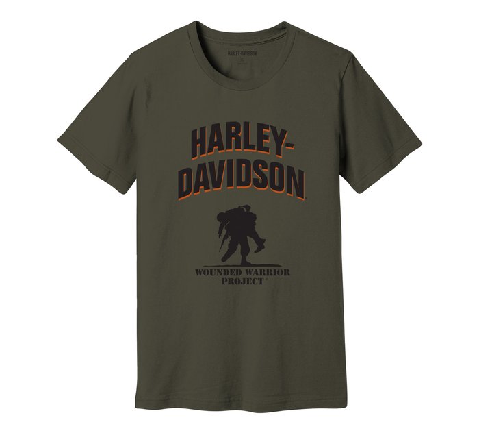 Men's Harley-Davidson Wounded Warrior Project Front Graphic Tee 1