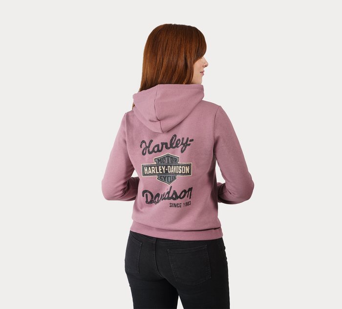 Machinist Pullover para mujer - Dusky Orchid Harley-Davidson ES