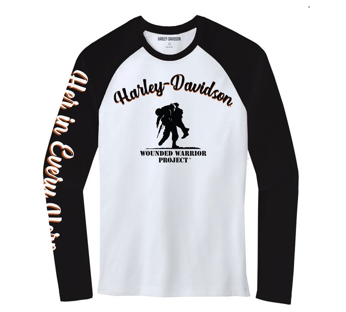 Women's Harley-Davidson Wounded Warrior Project Long Sleeve Tee 1