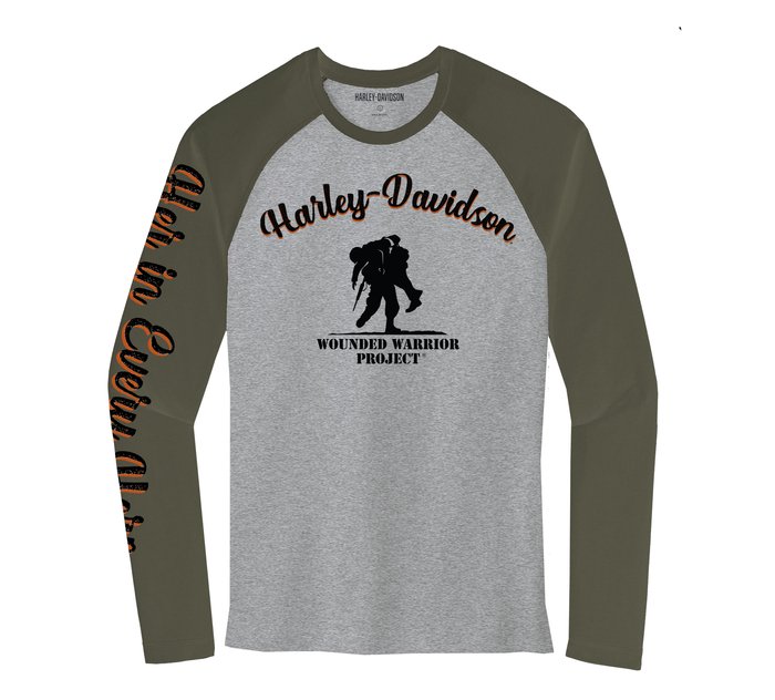 Women's Harley-Davidson Wounded Warrior Project Long Sleeve Tee 1