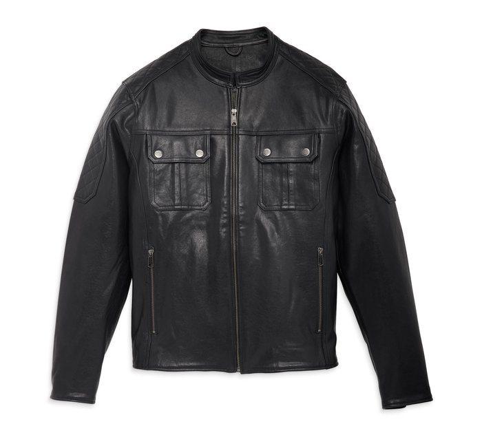 Men's Mechanic Leather Jacket 1