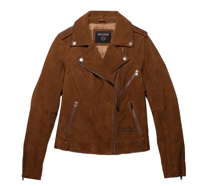 Women's Transcendent Distressed Leather Jacket 1