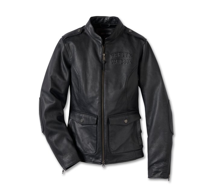 Women's Harley-Davidson Layering System Captains Leather Jacket 1