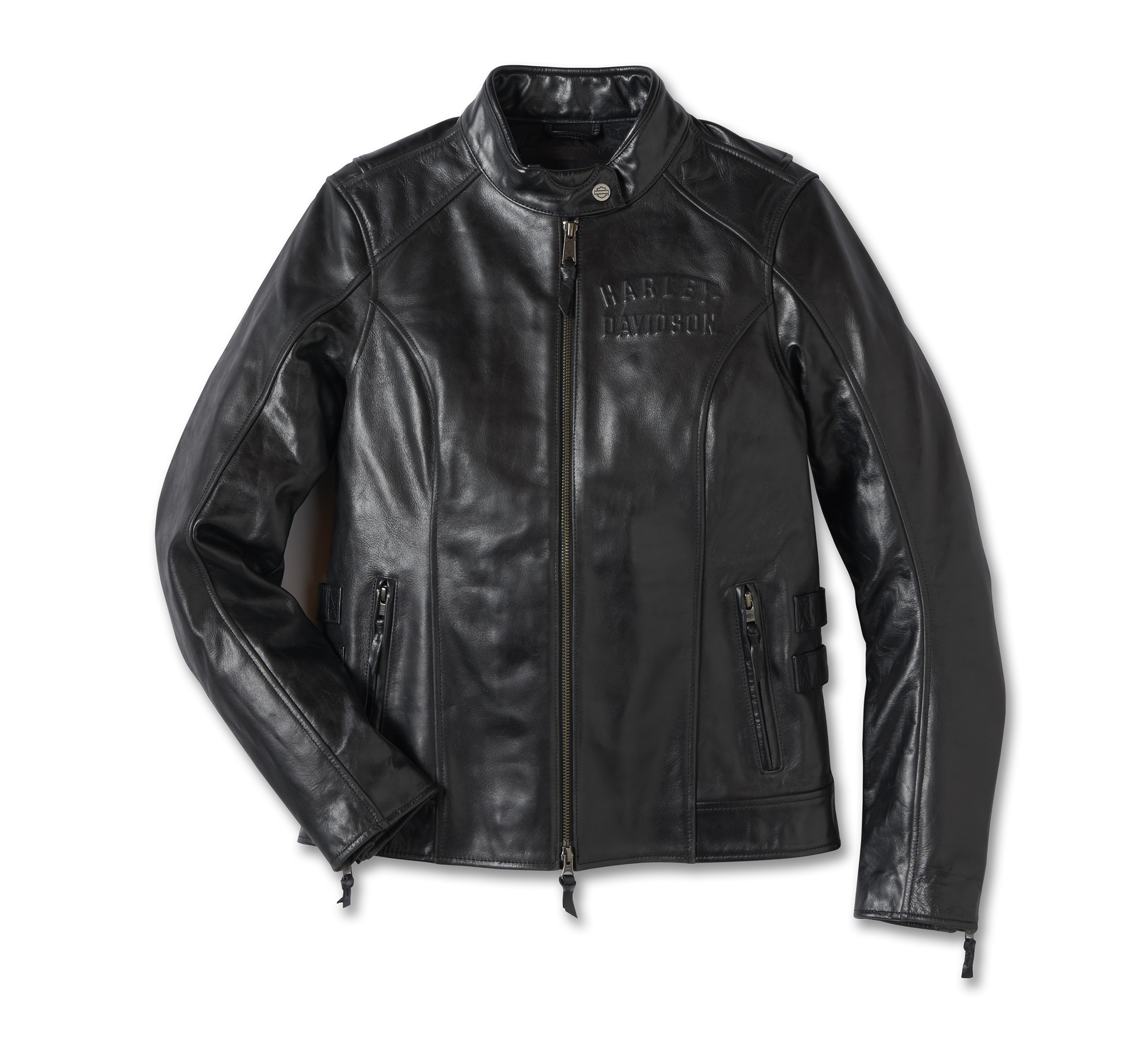 Milwaukee Leather Men's Side Set Belt Utility Pocket Motorcycle Jacket