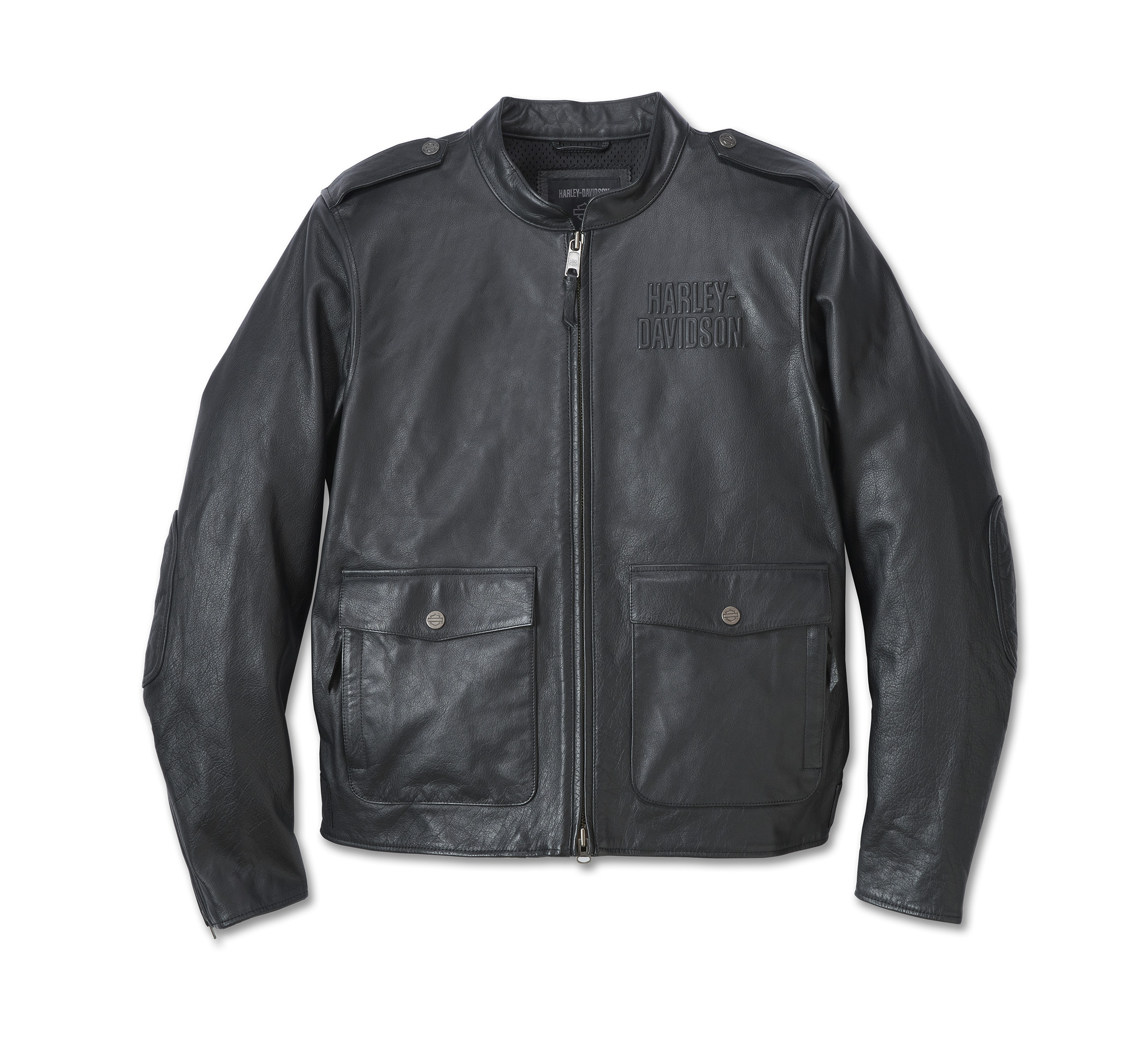 HarleyDavidson Harley Davidson Reflective Road Warrior 3in1 Leather Jacket  | Leather Jackets | Croooober